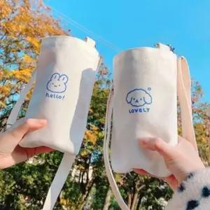 캔버스 드링크백 텀블러가방 물통가방