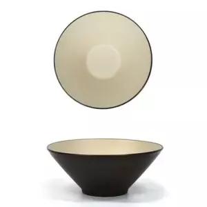 그릇 일식 멜라민 면그릇 투톤 우동 짬뽕 22.4cm 1호