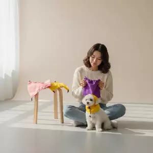 강아지 수영모 방수 애견 목욕 모자 반려견 물놀이 샤워캡 헤드커버 이어가드