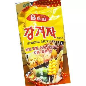 움트리 강겨자 튜브 500g 업소용 겨자 소스 냉채 소스