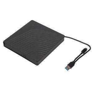 GOWENIC 23S2G 노트북 CD ROM 케이스용 탈착식 외장 USB3 플레이어 인클로저 VISTA 7용 데스크톱 PC 2K 2003과 호환되는 드라이브 박스