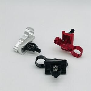1 Set Thumb Circle 자전거 힌지 클램프 레버 (파이크 용 Brompton 용 C 버클 포함)