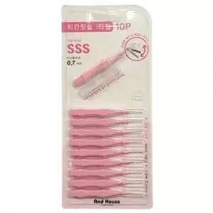 임플란트 치이사이 이물질 치간칫솔 10P SSS 0.7mm