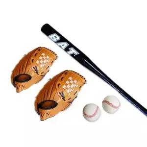 키즈+성인세트C(글러브(브26+브32)+배트71+야구공2개) 야구공 (W16C878)