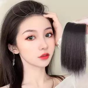 [룽스_65]똑딱이 옆머리 여성부분가발 헤어피스 20cm