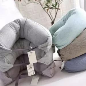 빵빵한쿠션 부드러운목쿠션 기내용 캠핑 편안받침 사이즈조절 등받이베개 67cm