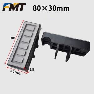 80×30mm 엣지 밴딩 기계용 컨베이어 트랙 체인 패드 벨트 지지판 목공 액세서리