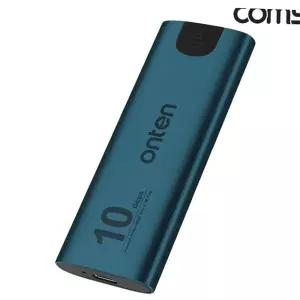M2케이스 COMS NVMe SSD 외장하드케이스 C타입+USB A타입 M.2