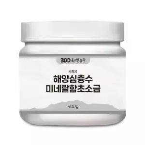 6형제소금밭 불순물제거 해양심층수 함초소금 400g