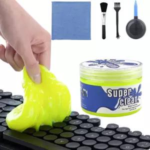 루코시아 키보드 클리너 젤 리저버 먼지 클리닝 PC 노트북 자동차 구용 실내 퍼티 카메라 프린터 계산기