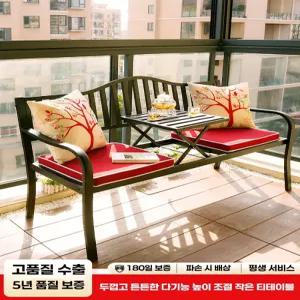 철제 야외 벤치의자 펜션 엔틱 카페 공원 학교 마당