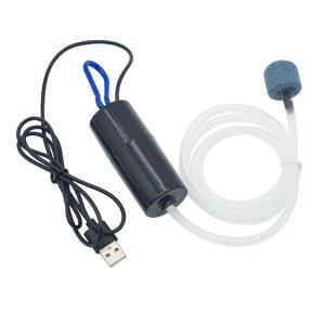 휴대용기포기 수족관 USB 에어 펌프 어항 무소음 산소 에어레이터 5V 미니 휴대용 공급기