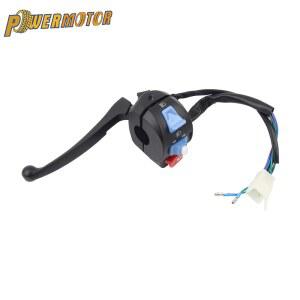 오토바이 브레이크 레버 스쿠터 모페드 핸들바 스위치 컨트롤 어셈블리 12v 인치 22mm GY6 50cc 125cc 150cc에