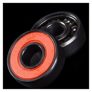 VVQQFGXN 베어링 10PCS 608 블랙 세라믹 7볼 ABEC-9 하이 레브 스케이트보드/롱보드/인라인 스케이트/핸드스피너