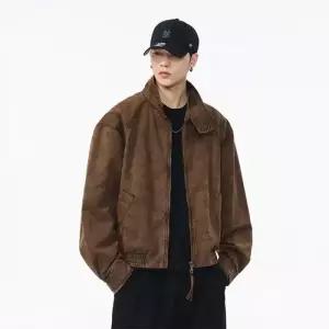 남친 빈티지 얼룩얼룩 아웃도어 코트 점퍼 가죽 야상사파리 봄가을 재킷 트렌드 쇼트 데일리 다올3