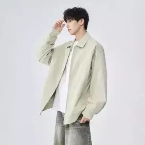 남친 캐주얼 데일리 점퍼 야상사파리 야상 쇼트 코트봄가을 칼라 자켓 다올1