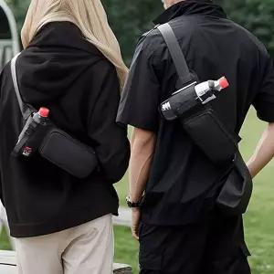 러닝 등산 힙색 크로스백 방수 미니백 물통 가방 휴대폰보관