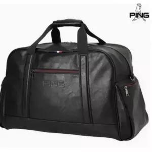 핑 골프백 가방 블랙 아리조나 테잎 장식 보스턴백 111e3bb101 TA3863328