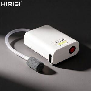 낚시양수기 히리시 USB 충전식 어항 산소 펌프 버블러 낚시 휴대용 저소음 에어 고효율 에어레이터 야외