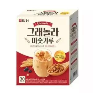 담터 그래놀라 스틱 미숫가루 간편 간식 식사대용 30T MNS