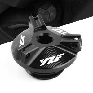 오토바이 연료 탱크 Yamaha YZF R1 1998 2015 R3 R125 2019 R6 1999 2016Motorcycle CNC 알루미늄 오일 필러 덮개 M20