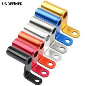 UNDEFINED 바이크 오토바이 백미러 마운트 익스텐더 브래킷 홀더 클램프 바 휴대폰 핸드폰 레버 다기능 액