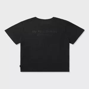 디키즈 X 장석종 크롭 티셔츠 Black 2300063