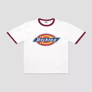 디키즈 트리 로고 링거 티셔츠 Red 67475036