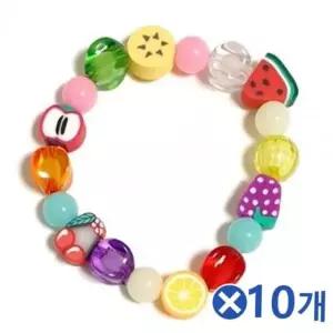 DIY 과일비즈 야광 DIY키트 어린이미술 만들기x10개