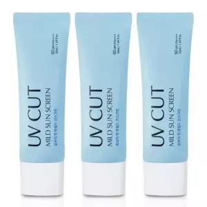 이지하우스 에네스티 유브이 컷 마일드 선스크린SPF50+ 순한 선크림 50ml 3개 849110