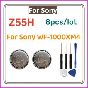 8개/몫 새로운 Z55H ZeniPower 교체 CP1254 소니 WF-1000XM4 XM4 블루투스 헤드셋 배터리 3.85V 75mAh