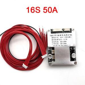 30A 12S 36V 48V Lifepo4 리튬 이온 배터리 보호 밸런스 BMS 에너지