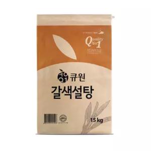 큐원 갈색설탕15kg 매실설탕