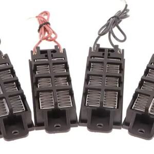 92x31x25mm 에어 히터 엘리먼트 일정 온도 조절기 12V 24V 48V 110V 220V PTC 서미스터 공기 전기 히팅 센