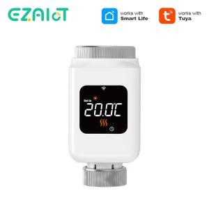 TUYA 스마트 지그비3.0 TRV 온도조절기 라디에이터 액추에이터 밸브 앱 라이프 원격 온도 음성 알렉사 구글