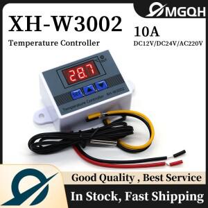 XH-W3002 디지털 LED 온도 조절기 AC220VDC12V24V 10A 스위치 모듈 방수 센서 NTC10K 포함