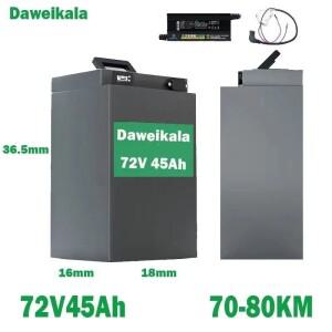 48V60v72V45AH60AH70AH 풀 용량 고출력 배터리 셀 리튬 전기 오토바이 삼륜차