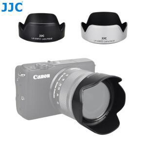 JJC LH-EW53 꽃 모양 렌즈 후드 캐논 EF-M 15-45 미리메터 f/3.5-6.3 STM 대체 마운트)