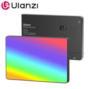 울란지 LT003 패널 비디오 라이트 15W 풀 컬러 RGB LED 카메라 충전식 사진 램프 CRI95+ 18w