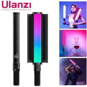 ULANZI RGB 핸드헬드 라이트 완드 LED 비디오 필 스틱 반도어 360 ° 풀 컬러 2500K-10000K 튜브 조명 38W