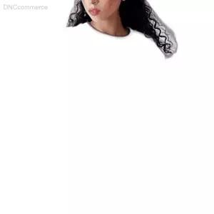 여성 면 쮸리 무지 맨투맨 레이어드룩 스웨트셔츠 마실룩