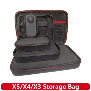 ta360 X5 X4 X3 360 카메라 액세서리 용 X5/X4/X3 보관 가방 여행용 미니 소형 보호 운반 케이스 하드 쉘