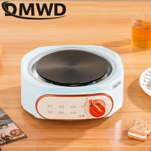 DMWD 전기 차 스토브 600W 다기능 전기 세라믹 스토브 미니 난방 난로 빠른 가열 핫 플레이트 사무실 차 메