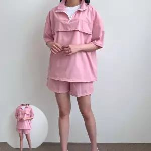아노락 여성 트레이닝세트 반팔바지 헬스운동복 스피닝옷