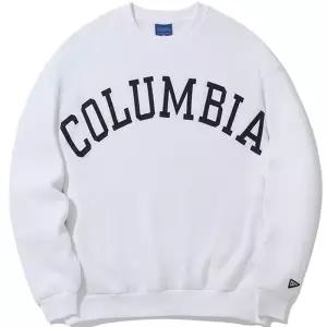 컬럼비아 유니버시티 COLUMBIA ARCH OVER-FIT FLEECE SWEATSHIRTS 화이트