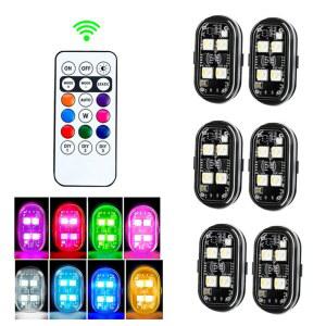 오토바이싸이키 RGB Led 자동차 스트로브 조명 오토바이 LED 플래시 위치 무선 조명 항공기 비행기 헬리콥터 경고등 액세서리