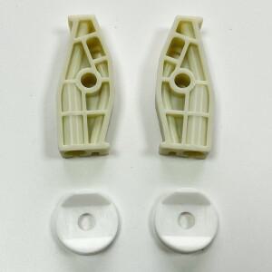VW 뉴 비틀 카브리올레 후면 오른쪽 쿼터  창 레귤레이터 클립  왼쪽 메간 1 CC 푸조 206 2 개