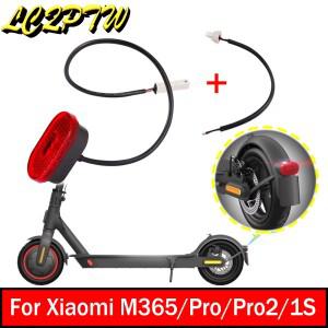 Xiaomi M365/Pro/1S/Pro2 전동 스쿠터 후면 미등 램프 용 브레이크 라이트 LED 스케이트 보드 신호등 맥세