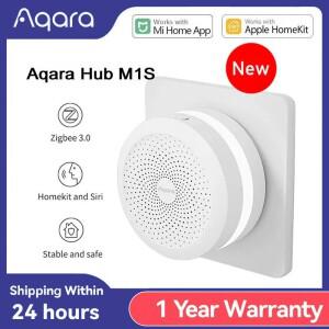 아카라 스마트 허브 M1S 게이트웨이 무선 지그비 3.0 와이파이 RGB LED 야간 조명 리모컨  샤오미 미지아