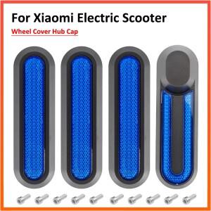 Xiaomi 1S Pro 2 MI3 전동 스쿠터 허브 캡 반사 보호 흰색 빨간색 파란색 쉘용 프론트 포크 리어 휠 커버